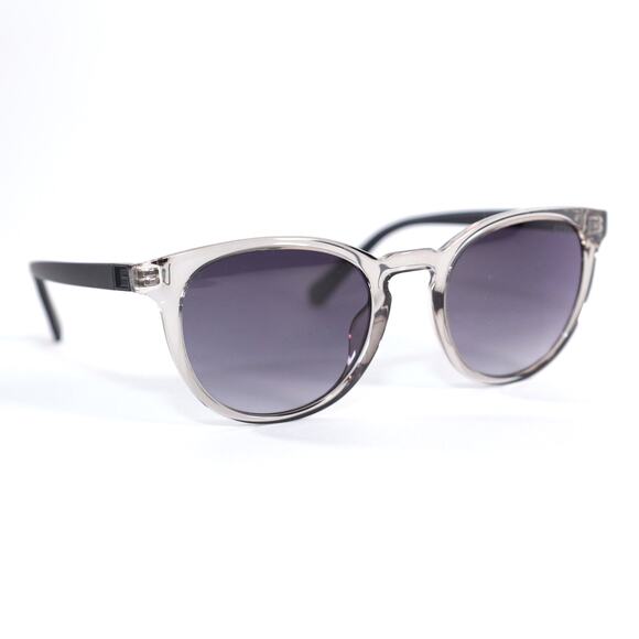 GUESS Round Mens Sunglasses - Transparent Grey / Black - NWT - Picture 3 of 10